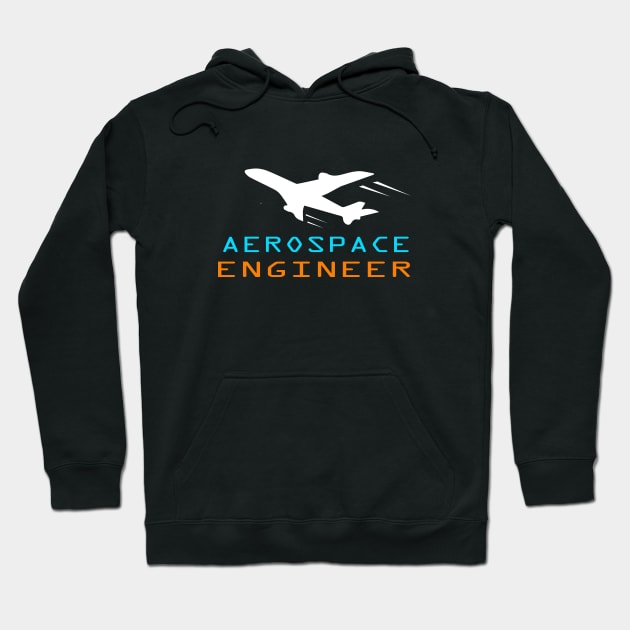 aerospace engineer tee shirt airplane engineering Hoodie by PrisDesign99